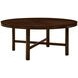 Hartford Brown 72" Round Dining Table