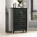 Skyline Onyx 3 Drawer Door Chest