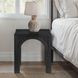Fitzgerald Black Square End Table