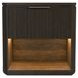 Sutton Dark Brown 1 Drawer Nightstand with LED