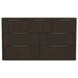 Sutton Dark Brown 7 Drawer Dresser