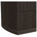 Sutton Dark Brown 5 Drawer Chest
