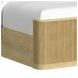 Sutton Brown and Gray King Upholstered Panel Bed