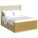 Sutton Brown and Gray Upholstered Bedroom Set