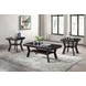 Gia Espresso 3 Piece Occasional Table Set