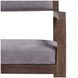 Linea Grey And Cerused Charcoal Arm Chair Set of 2