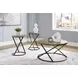 Cassbryn Brown and Black Occasional Table Set