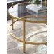 Pearlox Gold Occasional Table Set