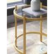 Pearlox Gold Occasional Table Set