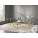 Pearlox Gold Occasional Table Set