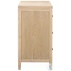 Bristol Park Whitewashed Oak Wood 6 Drawer Dresser