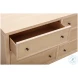 Bristol Park Whitewashed Oak Wood 6 Drawer Dresser