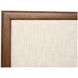 Ridgefield Russet and Cream King Upholstered Panel Bed