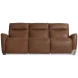 Sorrento Brown Leather Power Reclining Sofa