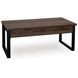 Wickman Falls Dark Brown Rectangular Cocktail Table