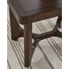 Korestone Dark Brown Rectangular End Table