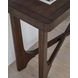 Korestone Dark Brown Rectangular Sofa Table