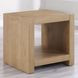 Aubrey Brown Square End Table