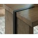 Kandinew Light Brown Square End Table