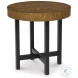 Steenlage Brown and Black Occasional Table Set