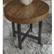 Steenlage Brown and Black Occasional Table Set