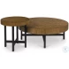 Steenlage Brown and Black Occasional Table Set