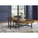 Steenlage Brown and Black Occasional Table Set