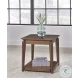 Trenmour Medium Brown End Table