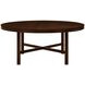 Hartford Brown 72" Round Dining Table