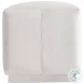 Aspen Cream Ottoman