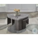 Surmour Gray and Brown Stacked Occasional Table Set