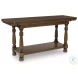 Sturlayne Brown Flip Top Sofa Table