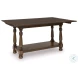 Sturlayne Brown Flip Top Sofa Table