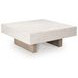 Jorlaina Light Grayish Brown Square Coffee Table