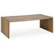 Ella Grove Rich Brown Rectangular Cocktail Table