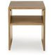 Ella Grove Rich Brown Rectangular End Table
