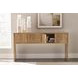 Ella Grove Rich Brown Rectangular Console Table