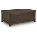 Breckington Dark Brown Rectangular Coffee Table
