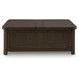 Breckington Dark Brown Rectangular Coffee Table