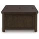 Breckington Dark Brown Rectangular Coffee Table