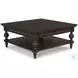 Veramond Dark Brown Square Cocktail Table