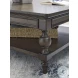 Veramond Dark Brown Square Occasional Table Set