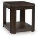 Carlibrie Warm Brown Rectangular Lift Top Occasional Table Set