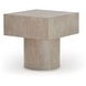 Jorielyn Light Grayish Brown Square End Table