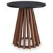 Kallari Warm Brown and Black Occasional Table Set
