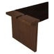 Merritt Dark Brown Outdoor Accent Bench