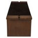 Merritt Dark Brown Outdoor Accent Bench