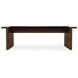 Merritt Dark Brown Outdoor Accent Bench
