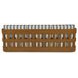 Adelaide Brown and White Outdoor 90" Sofa
