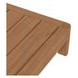Enzo Natural Outdoor Rectangular Side Table